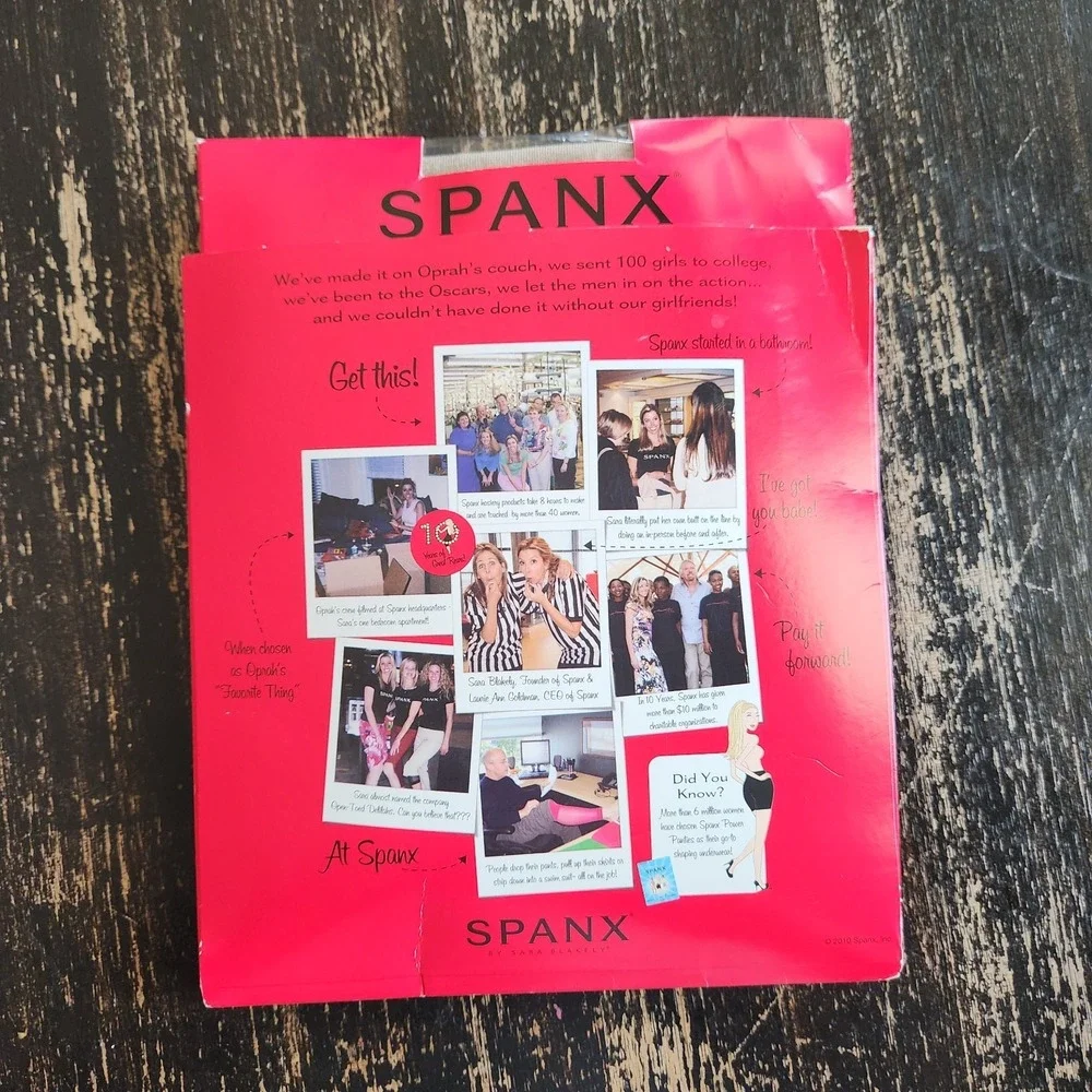 Spanx‎ The Original Footless Control Top Pantyhose Size D Nude NWT